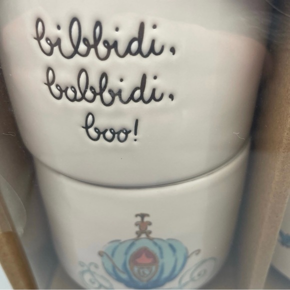 NWT Disney Rae Dunn 2024 Cinderella Stackable Ramekins | Set of 4 - Picture 3 of 5